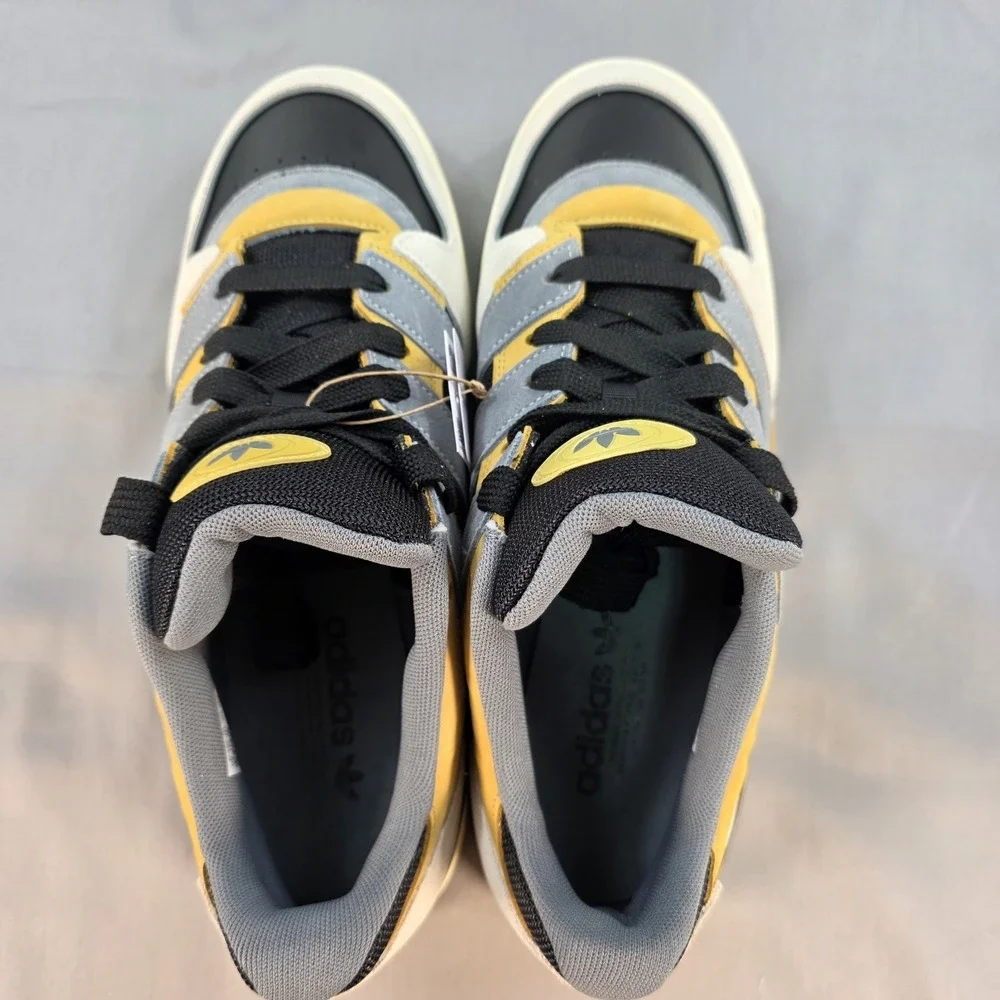 adidas  Forum2000 JS3158 Shoes Core‎ Black / Oat / Off White Mens 12 NIB